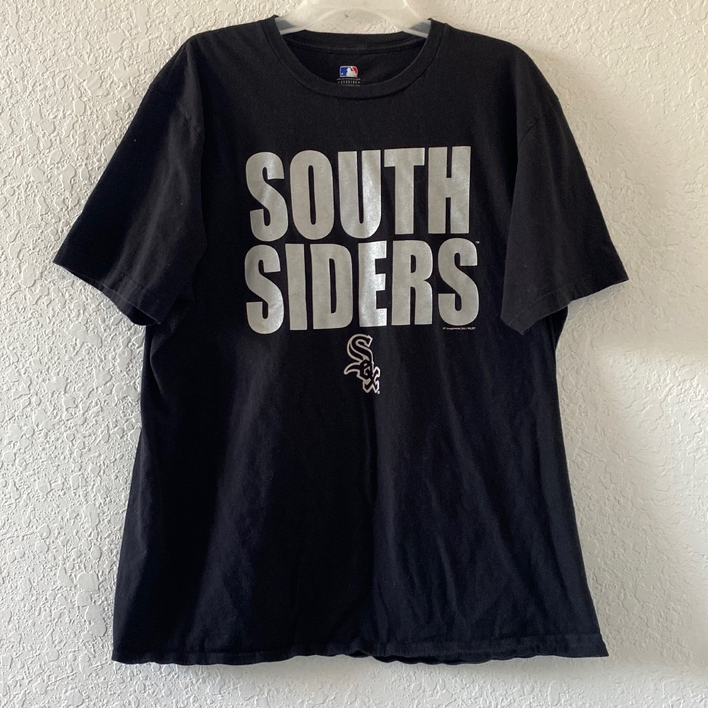 ✅Men MLB Boston White Sox South Siders Tee Shirt Size XL